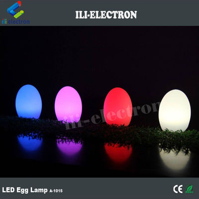 USB opladen Plastic ei in de vorm van LED-lampen Draadloos met oplaadbare lithiumbatterie
