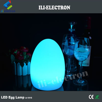 Decoratieve tafellamp in de vorm van een ei, nachtlamp met afstandsbediening