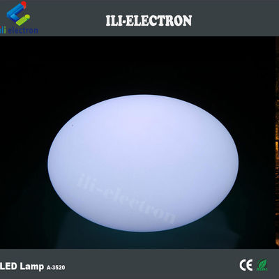 Led-bollampen van kunststof in de vorm van ei