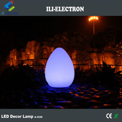 Plastic Oude Ei Vormige LED Lampen 4400mah Met Waterdrop Stijl