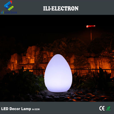 Plastic Oude Ei Vormige LED Lampen 4400mah Met Waterdrop Stijl