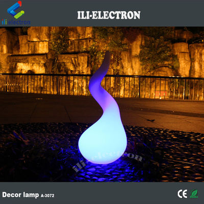 16 kleurenveranderende kunststof led vloerlampen