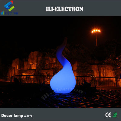 16 kleurenveranderende kunststof led vloerlampen