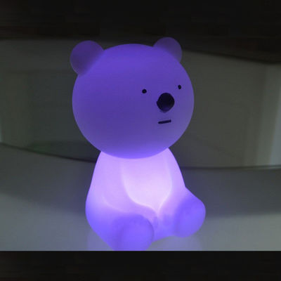 Plastic Bear Animal Shaped LED tafellamp