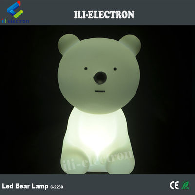 Plastic Bear Animal Shaped LED tafellamp