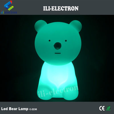 Plastic Bear Animal Shaped LED tafellamp