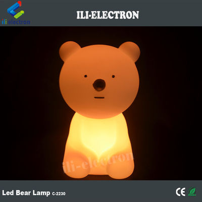 Plastic Bear Animal Shaped LED tafellamp