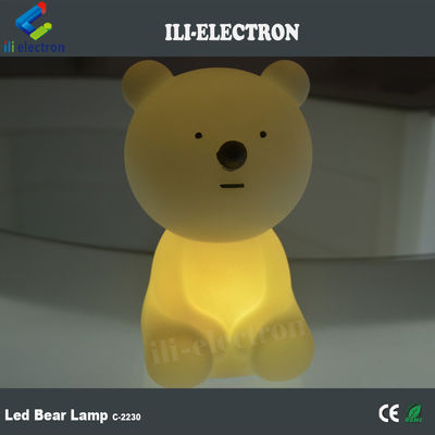 Plastic Bear Animal Shaped LED tafellamp