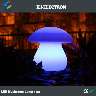 Moderne plastic led gloeiende champignonlamp