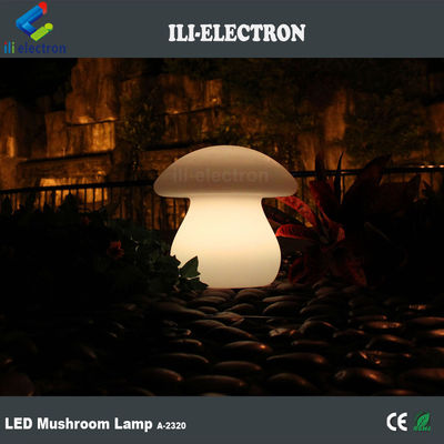 Moderne plastic led gloeiende champignonlamp