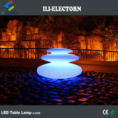 oplaadbare veelkleurige led-plastic zonlamp