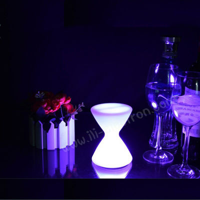 Mini Hourglass vorm plastic Decoratief geleid tafellamp