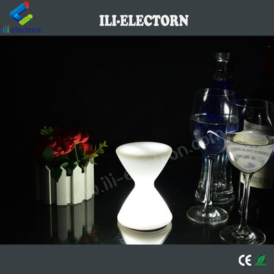 Mini Hourglass vorm plastic Decoratief geleid tafellamp
