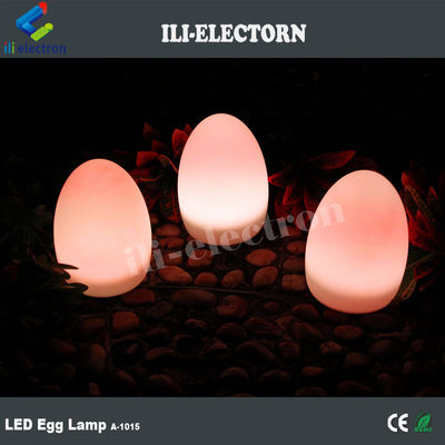 Plastic-eierlamp /verlichte tafellamp /LED-verlichte eierlamp