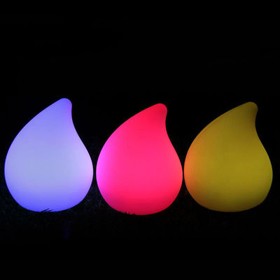 Kleurrijke perzikvormige plastic Mini licht tafellamp