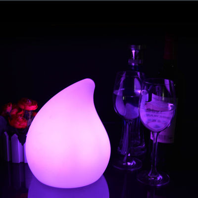 Kleurrijke perzikvormige plastic Mini licht tafellamp