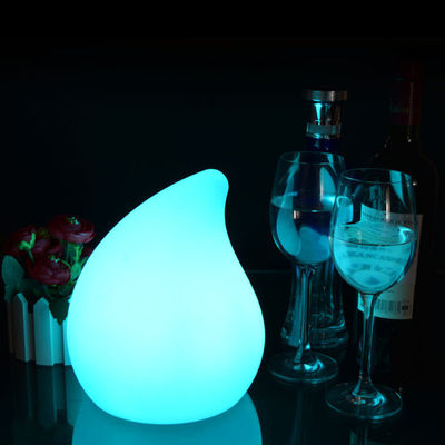 Kleurrijke perzikvormige plastic Mini licht tafellamp