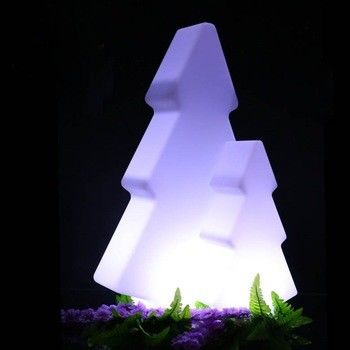 Buitenkleurige wisselbare led gloed kerstbomen