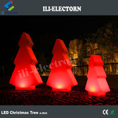 Buitenkleurige wisselbare led gloed kerstbomen