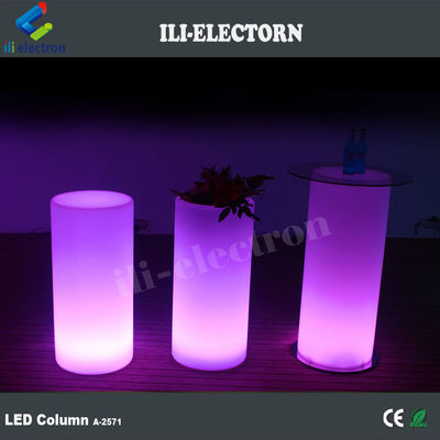 Infarad afstandsbediening verlicht Led gloeiende pilaar voor Home Bar