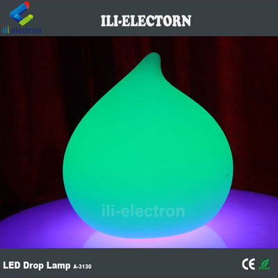 kleurveranderende verlichte plastic waterdruppellampen te koop