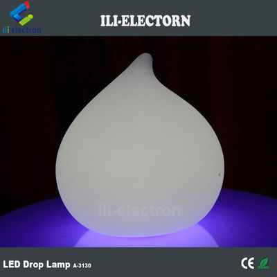 kleurveranderende verlichte plastic waterdruppellampen te koop
