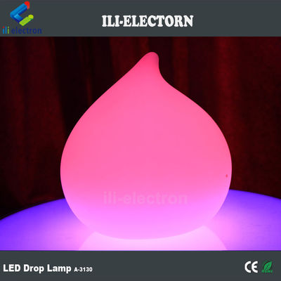 kleurveranderende verlichte plastic waterdruppellampen te koop