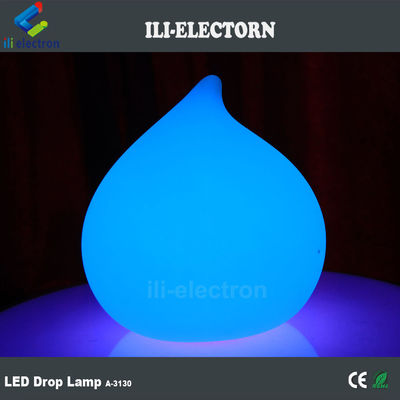 kleurveranderende verlichte plastic waterdruppellampen te koop