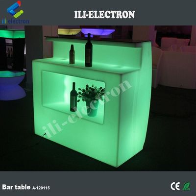 Plastic multi-color verlicht modern huis mini bar toonbank ontwerp te koop