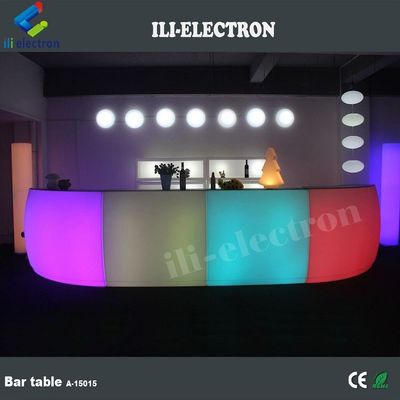 Plastic multi-color verlicht modern huis mini bar toonbank ontwerp te koop