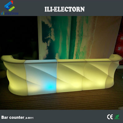 nieuwe PE-plastiek multi-color draagbare commerciële led verlichte bar set