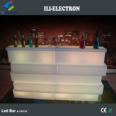 Plastic LED mobiele bar tafel 16 kleuren wisselend waterbestendig