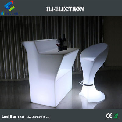 Buiten plastic kleurrijke led mobiele bar