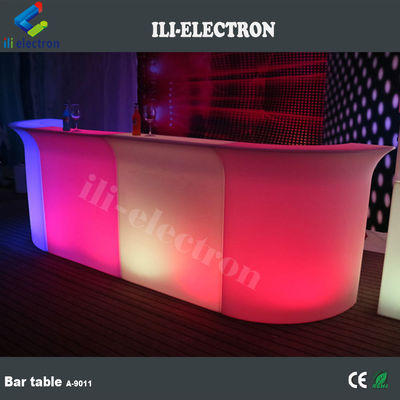 lichtgevende cocktailtafel / glow mobiele cocktail bar counter/ led draagbare cocktail bar