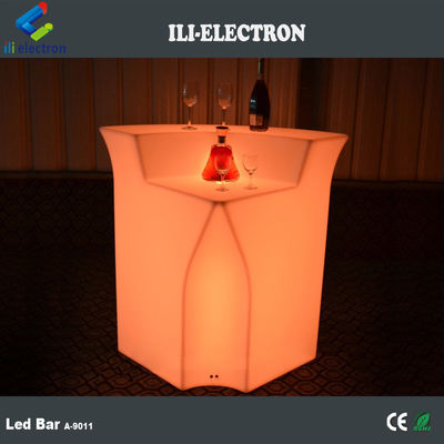 lichtgevende cocktailtafel / glow mobiele cocktail bar counter/ led draagbare cocktail bar