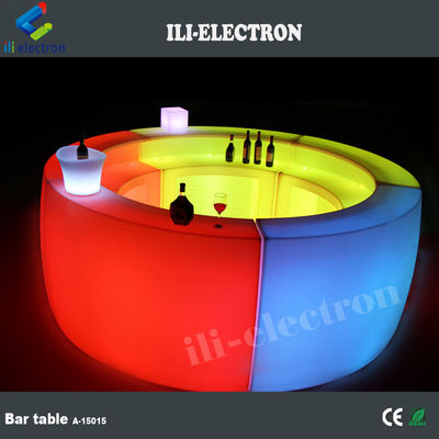 PE Plastic led verlichtingsmeubelen led draagbare bar