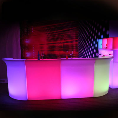 Verlicht lichtgevende LED bar counter mobiele IP65 waterbestendig