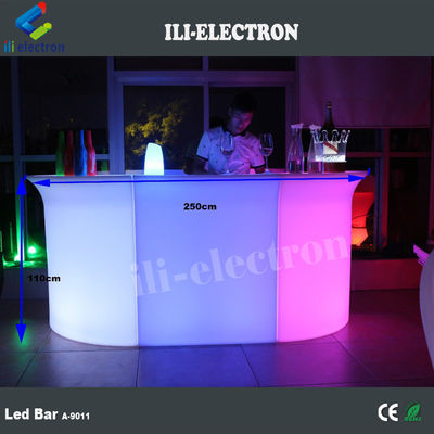 Verlicht lichtgevende LED bar counter mobiele IP65 waterbestendig