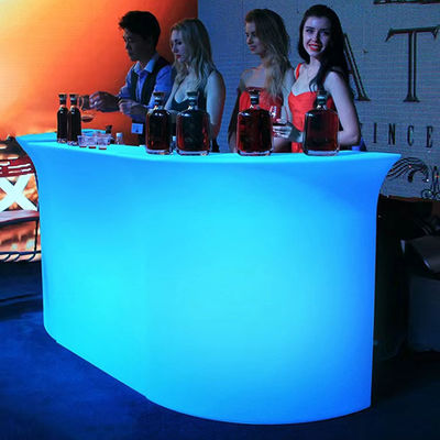 Moderne LED bar counter verlicht Led plastic salon / restaurant