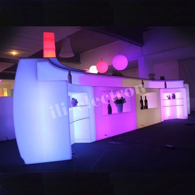 IP54 waterdicht geleid mobiele bar counter met licht