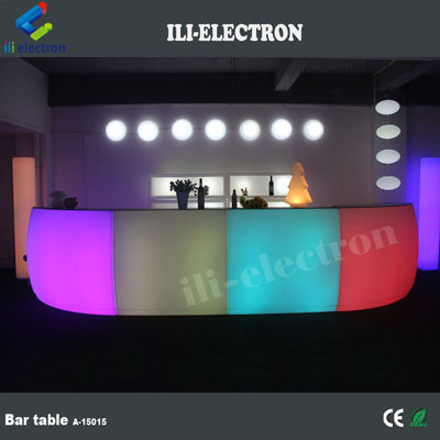 IP54 waterdicht geleid mobiele bar counter met licht