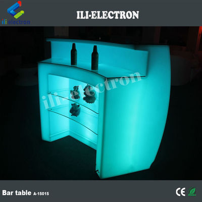 Op maat gemaakte LED Ronde Bar Teller Verlicht IP65 Waterbestendig