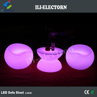 Tuinbar Plastic LED Light Up Meubelen stoeltje tafel Waterdicht