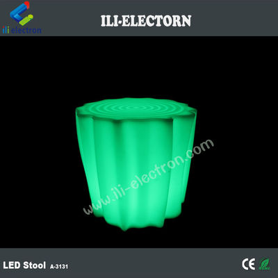 Stijlvolle Muti-Kleur RGB verlicht LED gloeiende kruk waterdicht IP65