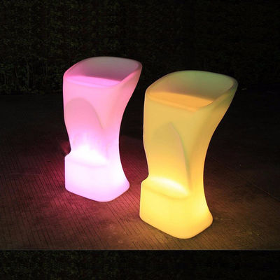 RGB kleurrijke moderne ontwerp led verlichte bar stoel