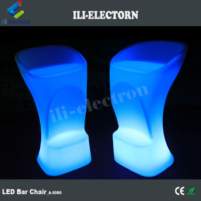 RGB kleurrijke moderne ontwerp led verlichte bar stoel