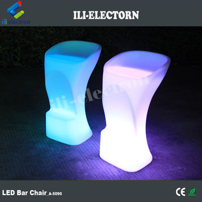 RGB kleurrijke moderne ontwerp led verlichte bar stoel