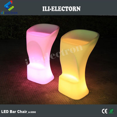 RGB kleurrijke moderne ontwerp led verlichte bar stoel