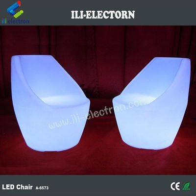 veelkleurige lichtgevende draagbare oplaadbare verlichte LED-feeststoel