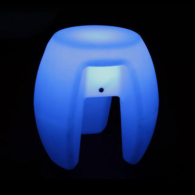 Populaire plastic led barkruk met oplaadbare batterij